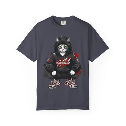 Meowlenciaga Cat Graphic T-Shirt | Streetwear Hoodie Cat Illustration