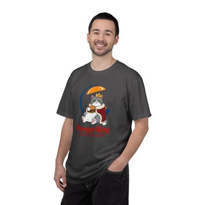 Purrger King Parody T-Shirt  'Have It Your Meow' Cat Royalty Graphic Tee