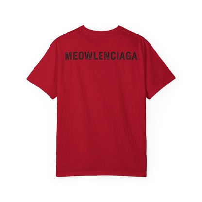 Meowlenciaga Cat Graphic T-Shirt | Streetwear Hoodie Cat Illustration