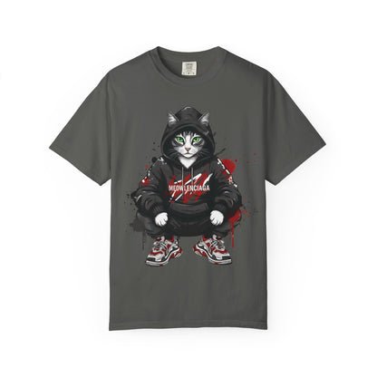 Meowlenciaga Cat Graphic T-Shirt | Streetwear Hoodie Cat Illustration