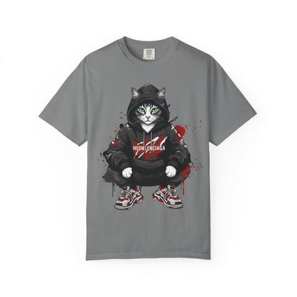 Meowlenciaga Cat Graphic T-Shirt | Streetwear Hoodie Cat Illustration